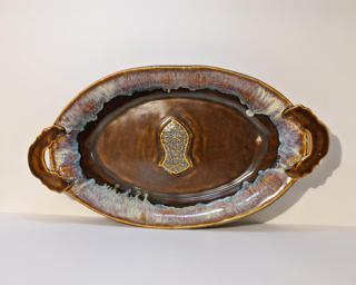 This large serving platter would look lovely on anyone's table.