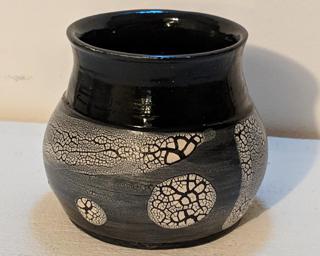 Adorn your home with this one of a kind cobblestone vase.
