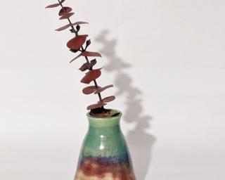 Adorn your home with this fun colored vase.