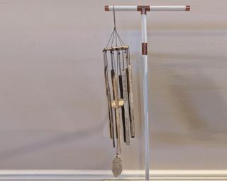 Hang these wind chimes in your home or outside.
